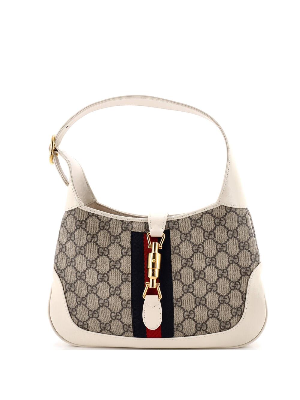 Gucci Jackie Hobo Gg Coated Canvas #340368G22B